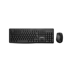 Everest KM-719 Siyah Ikisi bir arada 2 in 1 Kablosuz Q Multimedia Klavye + Mouse Set 